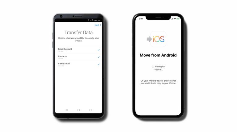 انتقال داده ها از Android به iPhone 13